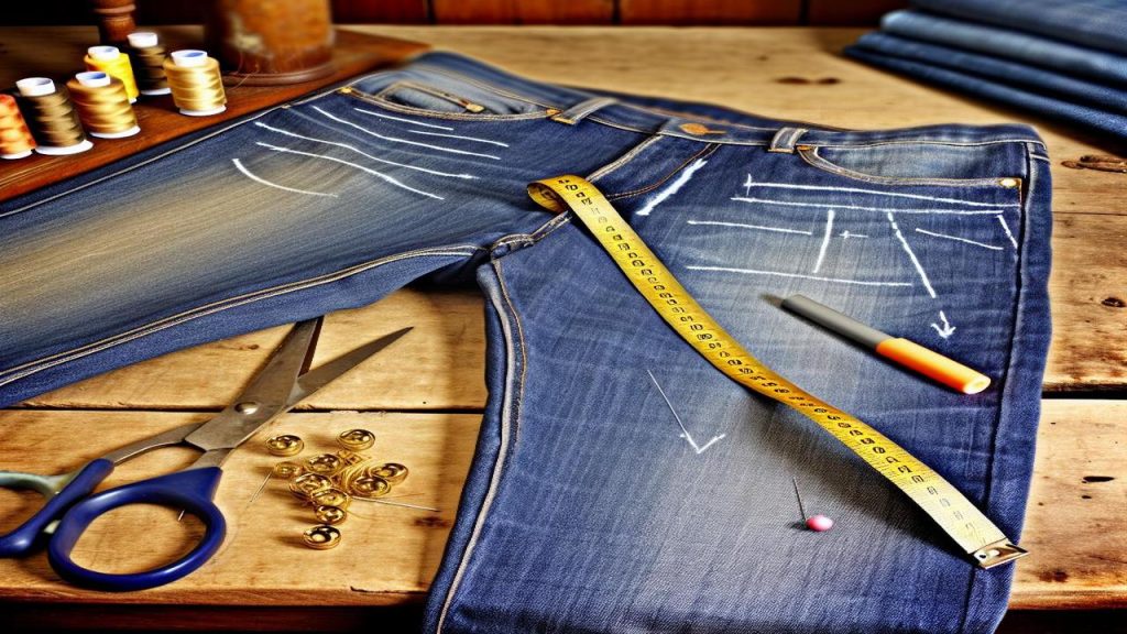 Jak skrócić spodnie